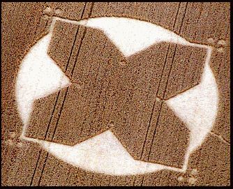 "X" Crop Circle