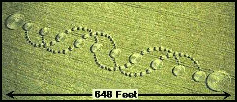 1996 Alton Barnes DNA crop circle formation