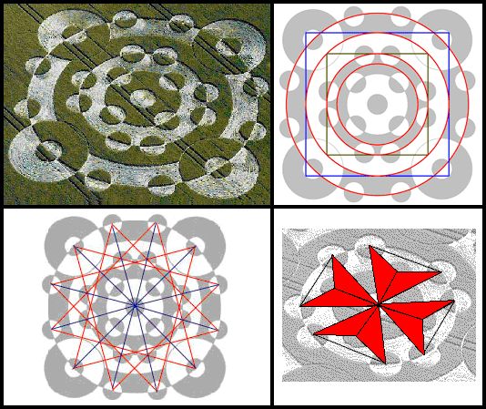 Lurkley Hill crop circle formation