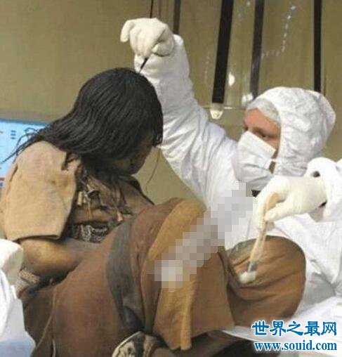 印加儿童木乃伊，古印加帝国竟将儿童当成祭品(活埋)(www.souid.com)