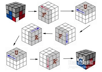 三阶魔方还原公式