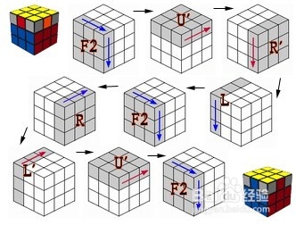 三阶魔方还原公式